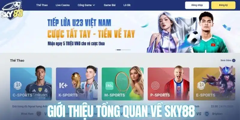 Giới thiệu tổng quan về nhà cái SKY88