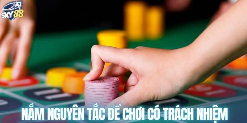 Nắm vững nguyên tắc để giúp bạn chơi có trách nhiệm